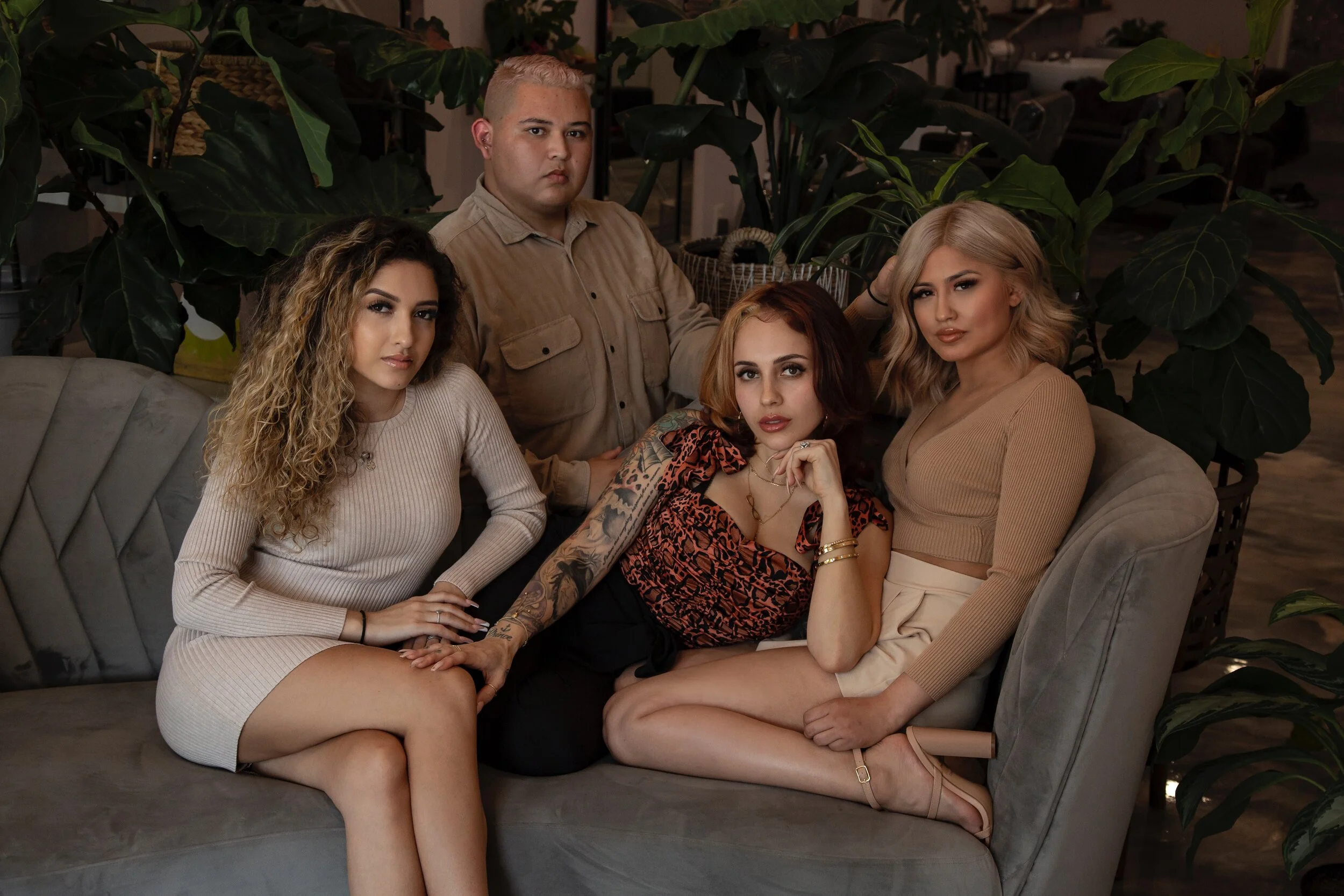 Chantel and the Vegan and Boujee team